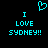 Cyan pixelated text and heart symbol on black background, with identical static display across all observations.