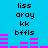 Blue background with black text and pink horizontal bars in two identical vertical , showing animation changes between frames