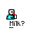 Pixelated cartoon character with red mouth and blue shirt appears in multiple , some showing speech bubbles with text like "YUMM!" and "WHATAREYOU!"