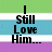 Pixelated text on a striped background with green, white, blue, and purple horizontal bands.