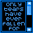 Pixelated text animation on a black background with blue borders and sidebars, displaying variations of 'only tears have ever fallen for' and 'have ever fallen for you'.