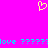 A bright pink background features a yellow pixelated heart at the top center and cyan pixelated text reading 'love' and '?????love' at the bottom left.