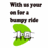 Green leaf-shaped icon with white and gray accents, featuring pixelated text above it on a white background.