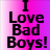 A two-frame contact sheet of a pixelated animated buddy icon with text on gradient backgrounds, showing sequential frames where the right frame's text appears to animate into view.