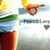 Pixelated image of a person in swimwear holding a yellow object against a beach background with text reading 'Summer '08 <33' on the right.