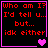 Four identical display red text on black with pink borders and a single heart symbol in the bottom-right corner of each