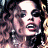 Four of a woman with long curly hair in various poses, one showing text "VAN HELSING"
