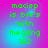 Green pixelated text on a pink-to-blue gradient background reads 'maciep is bff's with megang 102' across four identical