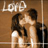A static image shows two people kissing under the text 'Love' on a brown background.