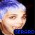 Six pixelated headshots of a person with short hair in different colors, each labeled 'GERARD' in matching color text below.