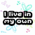 A static image with text blocks over a background of pastel-colored butterflies and flowers.