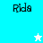 Four display the name 'Rida' with a star symbol changing color between light blue and white