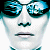 A 3x3 contact sheet of animated frames featuring a Matrix character with reflective sunglasses and