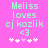 Pixelated text on bright pink background with heart symbols, showing two variations of the same design.