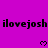 A static image with a bright magenta background displays repeated text and heart symbols in a pattern