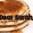 Stacks of golden-brown pancakes with syrup, overlaid text in multiple showing different phrases