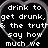 Three heart-shaped frames with pixelated text on black backgrounds, one partially obscured by a gray rectangle.