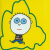 A yellow background with a green-outlined cartoon character and dark green text reading "Boys have cooties" in three lines.