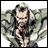 A 48x48 pixel buddy icon featuring a character in camouflage attire with hands clasped near the face, paired with text reading "Anime IM" and "COM" on a black background.