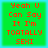 Green square with red pixelated text reading "Yeah U Can Say It I'm TOATALLY SEXI" on a light blue background.