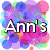 Pixelated icon with colorful abstract background and yellow rubber duck, featuring text "Ann's Pro" and "Kool" over heart shapes.