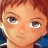 A pixelated anime-style character face on the left side of a contact sheet, with