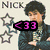 A four- of pixelated images showing a person with dark curly hair in various poses and text overlays