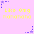 Pixelated icon with light purple background, yellow text reading 'Like Omg hahahaha', and blue/purple star-shaped icons in corners.