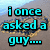 six with cyan text on a textured background, each showing sequential text about asking a guy if he thinks the speaker is pretty and if he loves them