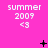 A bright pink background displays three of identical text elements with animated symbols changing between observations