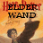 Harry Potter-themed buddy icon with orange background showing character raising wand, text overlays change across frames.