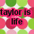 Pixelated image with four distinct sections: top-left green and pink circles, top-right pink dots, bottom-left purple and pink circles, bottom-right gray space.