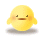 Two pixelated yellow chick icons in a contact sheet, one with closed eyes and the other winking with motion lines.