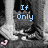 A black-and-white image of a person's legs in jeans with light blue text reading "If Only Young Love Lasts And I Could Have A Storybook Ending!" overlaid.