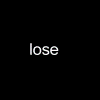 five with text and images: top-center shows a person holding chains with 'shady's my superman' text, left has grayscale image with 'lose', right has close-up face with 'yourself', center bottom says 'in', bottom-left says 'the', bottom-right says 'music'