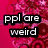 Six distinct pixelated display text and symbols on varied backgrounds including pink floral, polka dots, black with light effects, sparkles, green hearts, and multicolored heart outlines