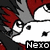 Pixelated cartoon character with gray and red hair, wide eyes, and a black mouth, wearing a red garment, with 'Nero' text below.