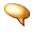 Six of a golden-brown speech bubble icon with purple pixelated text, arranged in two on gray background