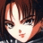 A 48x48 pixel buddy icon featuring a stylized anime character with brown hair and large eyes on the left, paired with text reading "Anime IM" and "com" on a black background to the right.
