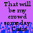 Pixelated text on purple background with blue pixelated effects at bottom, showing identical static frames side-by-side.