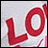 Red and pink text on a light background with partial visibility of 'LOVE' and 'PIL' in pixelated style.