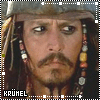 identical character portraits with a beaded necklace and hat, each labeled 'KONEL' at the bottom left