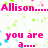 Pixelated pink text on white background with green and blue pixel noise, displaying insults followed by affectionate terms.