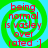 A static image with a green spiral background and red text reading "being normal is vasley over rated :]" in four identical