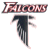 Pixelated graphic with stylized text above a winged figure silhouette, rendered in muted reds and dark tones on white background.