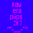 Pixelated text and symbols on a blue background with cyan horizontal bars, showing animation changes in bar positions.