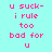 Pixelated text on light cyan background with green highlight changes across three