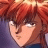 A pixelated anime-style character with red hair and a serious expression on the left, next to black background text reading "Anime IM" above smaller cursive "COM" on the right.