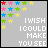 Six animated frames of a buddy icon showing colorful stars fading out while text remains static on gray background.