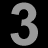 A static contact sheet frame showing a black background with large gray text reading "3 Days" and partial text "Grace" in the lower-left corner, displayed within a 2x2 grid layout.
